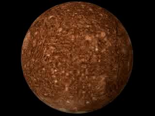 Densities Callisto material Density Water ice ~ 0.93 g/cm 3 Water 1.0 g/cm 3 Earth crust ~ 3.