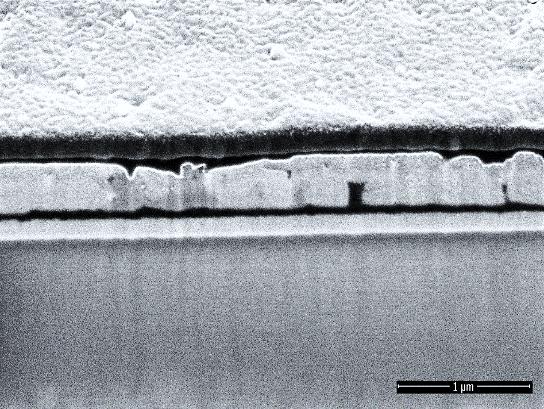 DOI: 1.138/NPHYS3277 Al electrode PCBM Perovskite ITO electrode PEDOT:PSS 1 µm 1 µm Fig. S1.