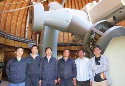 Vol.32 No.3 2018 Spectrum Chinese and Uzbek experts work together on the upgrade of the 1-m telescope.