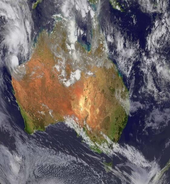 Northern Australia has Become Wetter Australian warm season rainfall deciles: