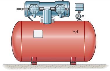 thickness (r/t 10) Example 8 The tank of the air compressor is subjected to an internal pressure of 90 psi.