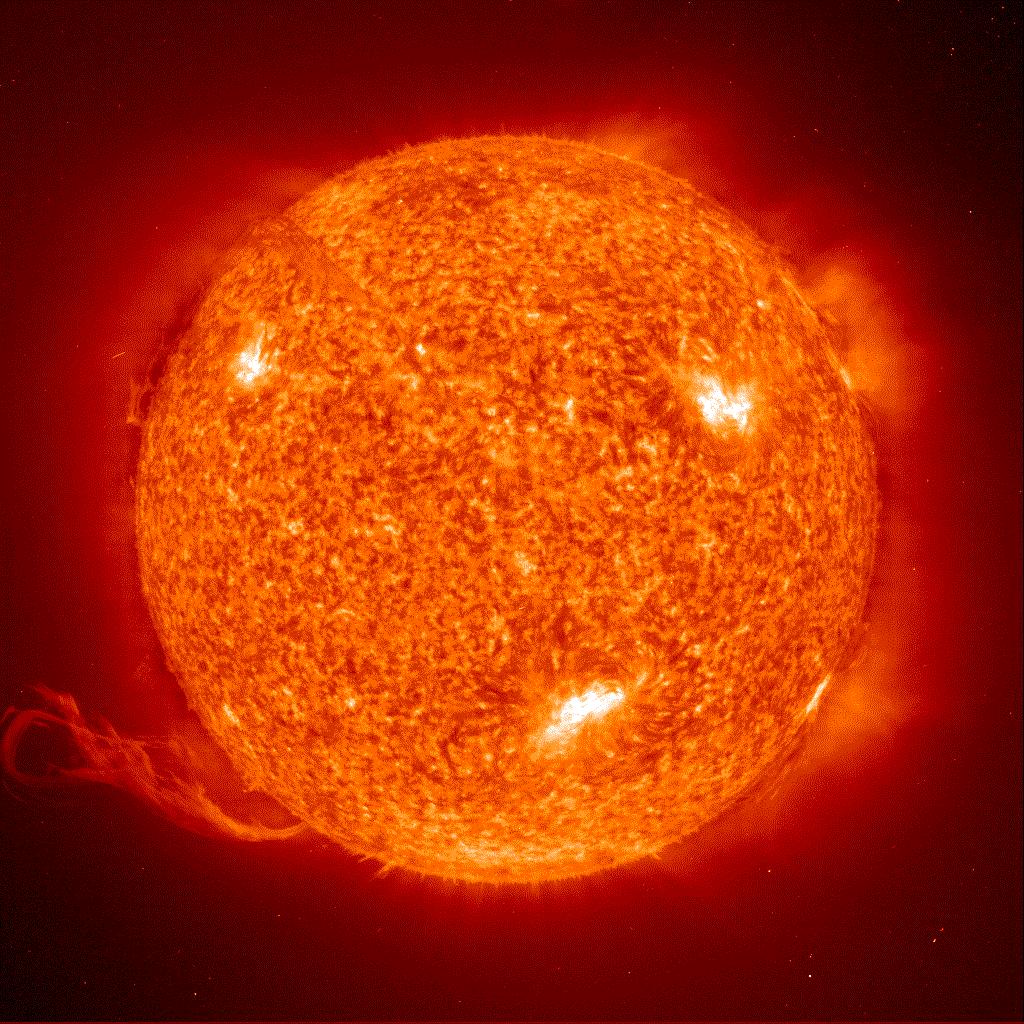 0 x 10 8 m Radiance at sun s surface (S s ) is 6.3 x 10 7 W/m 2 Hartmann Eq (2.