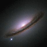 SN Type Ia in Virgo Galaxy NGC 4526 Supernova outshines the entire galaxy, but only for a month or so. Type II -- massive stars ( M > 8 M SUN ) explode at end of life.