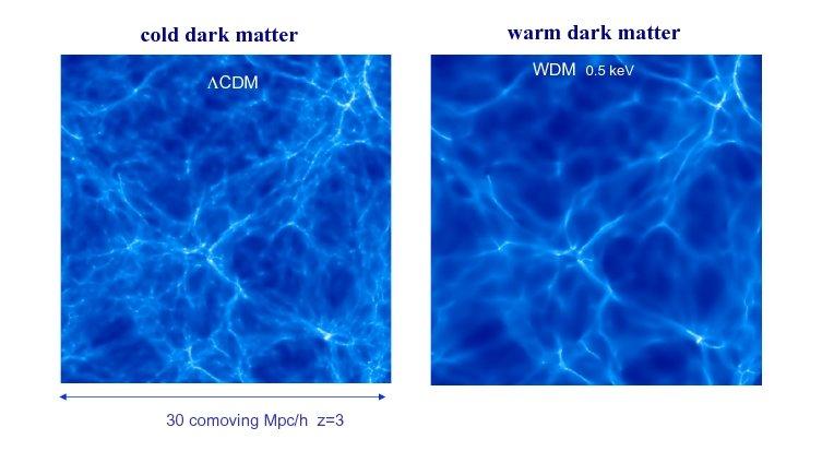 Observed galaxy clustering favors cold dark matter But dark