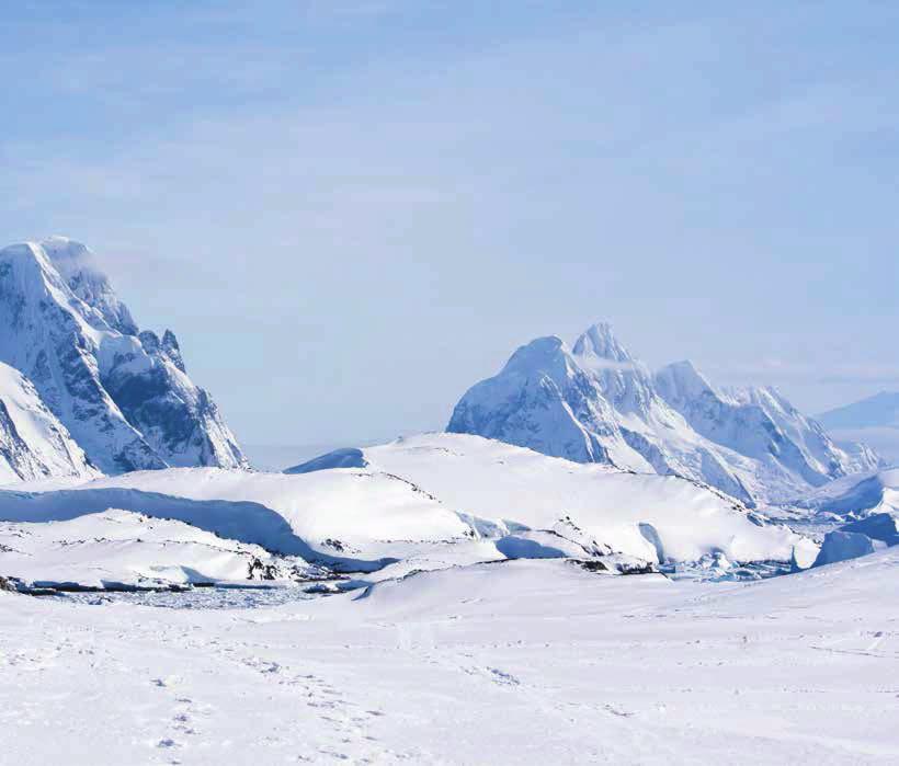 2 The coldest place on Earth, Antarctica, is considered a desert. It gets very little snow or rain. When it snows, the snow never melts.