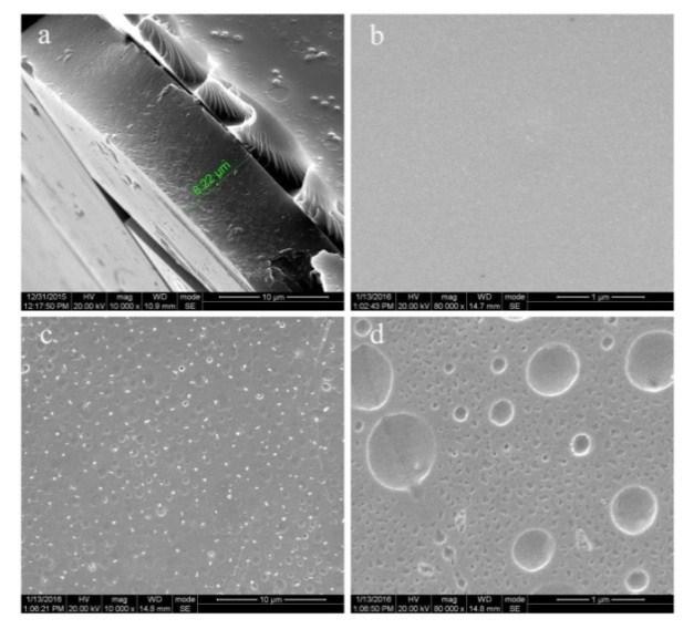 The morphology of DATPFMA film coated on ITO glass substrate was investigated by SEM (Fig. S2).