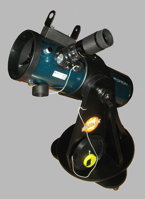 EAS Partners with Eugene Public Library The Eugene Public Library has acquired two Orion StarBlast 4.5" tabletop telescopes to kick off a new telescope lending program.