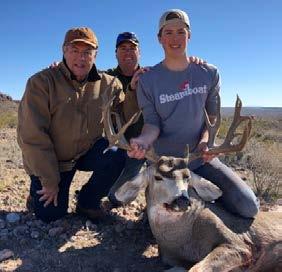 it provides exceptional hunting for trophy mule deer, aoudad sheep, & javelina.