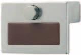 Savile leather push button cabinet handles recess and solid push button cabinet handles