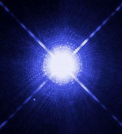 Astrometric Binary: Sirius AB Sirius A: nearby luminous B star brightest star in the sky ~1 M Sun white dwarf companion first inferred