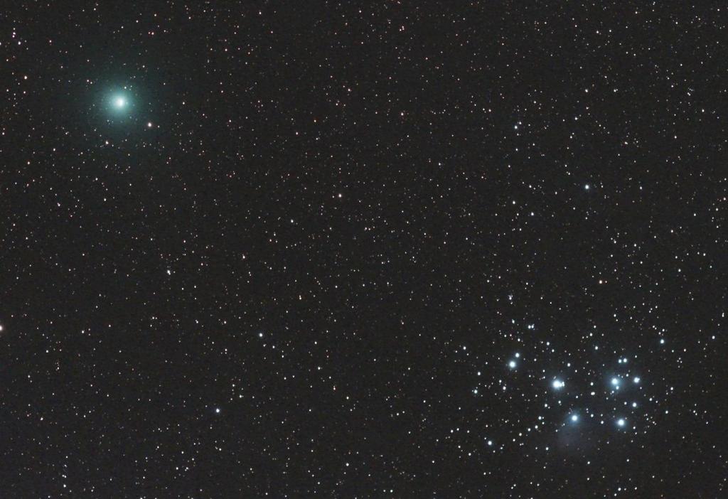 NEWBURY ASTRONOMICAL SOCIETY MONTHLY MAGAZINE JANUARY 2019 COMET 46P/WIRTANEN IMAGED BEFORE CHRISTMAS Comet 46P/Wirtanen imaged by Steve Knight - Newbury Astronomical Society Throughout December 2018