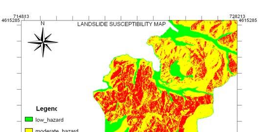relation with landslides, mountain class for geomorphology, private use for landuse, and laterized loam and clay