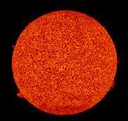 Chromosphere T = 1 5 x 104 K; depth = 2,500 km A thin layer above the photosphere where most of the Sun s UV light is emitted.