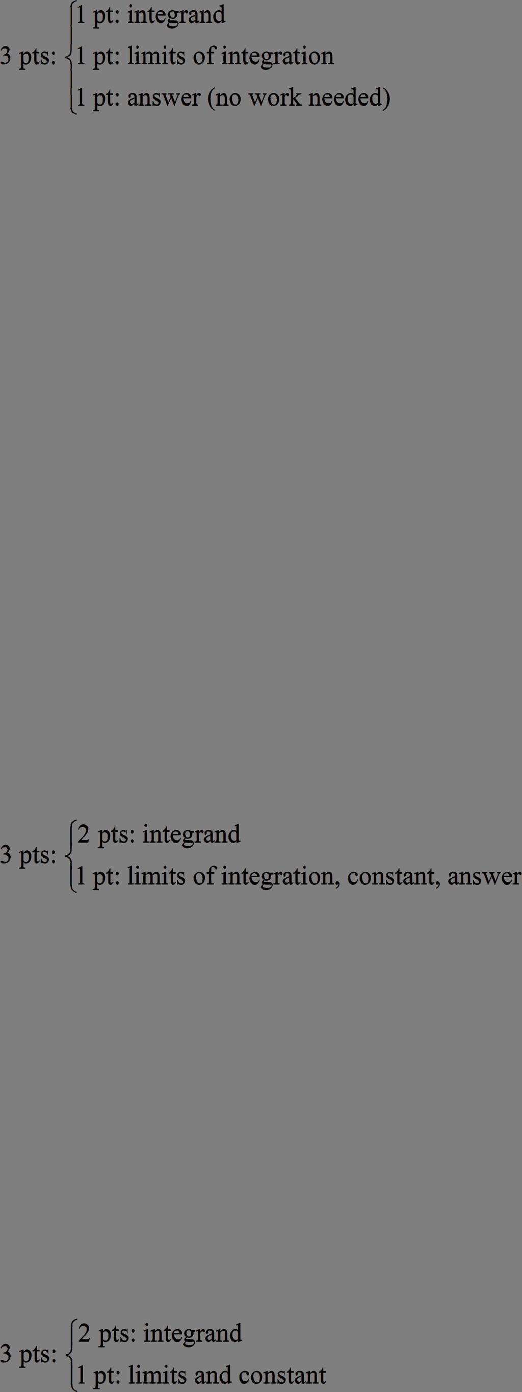 AP Eam Practice Questions for Chapter 7. (a) Find the points of intersection of the graphs ± + + +.79,.7 ( ).7.79.7 ( ).79 A + d +.77 Notes: It is strategic to set up this area integral in terms of.
