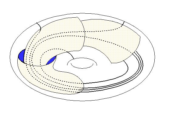 Examples: Reeb foliation of S 3 Planes fill up the solid 2-torus.