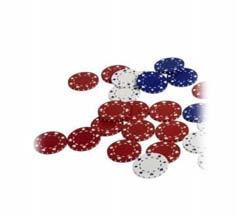 ) A A P(A) + P (A ) = 1 P (A ) = 1 P(A) P(A)= 1 P (A ) 15 There are 5 red chips, 4 blue chips, and 6 white