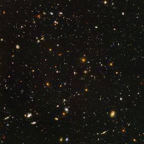 Universe The sum total of all matter and energy; that is, everything within and between all galaxies 100s of billions