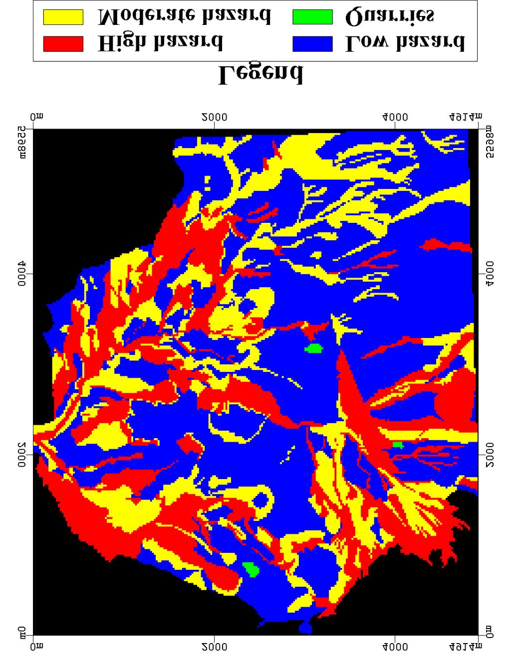 This result suggests that the land-condition on the landslide occurrence area may be similar in terms of causal factors, which is important information from the viewpoints of the periodicity of the