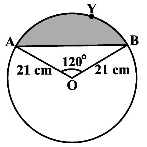Find the area of the sector of a circle with radius 4 cm and of angle 30. Also, find the area of the corresponding major sector (Use π = 3.14).