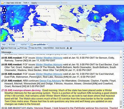 Snow and ice technology highlights Pathfinder MnDOT launched the Pathfinder strategy to better communicate blizzard warnings to the public.