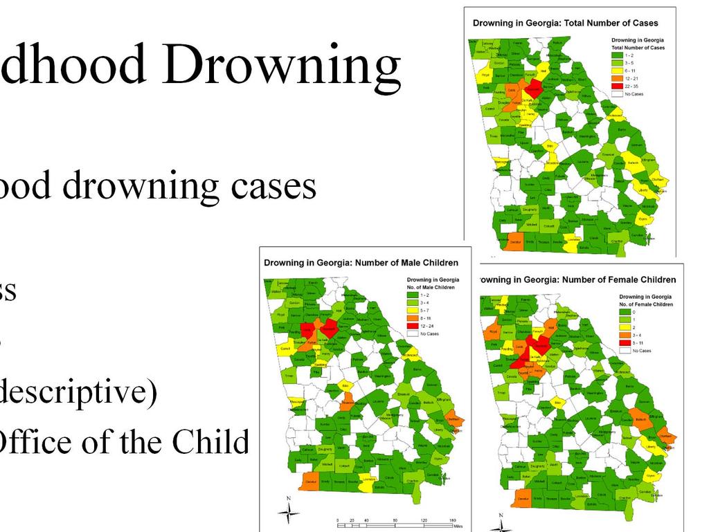 Mapping Childhood Drowning