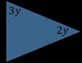 The perimeter of the triangle is 216 cm. 5x 3x 3x + 4x + 5x = 216 12x = 216 x = 18 5 18 = 90 3 18 = 54 4 18 = 72 Hannah is 8 years old Jack is 13 years old Grandma is x + 12 years old.