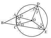 3 3 MB = Question 4: Let the vertex of an angle ABC be located outside a circle and let the sides of the angle intersect equal chords AD and CE with the circle.