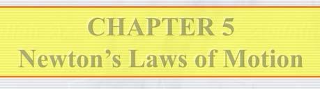 CHAPTER 5 Newton s Lws of