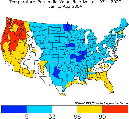 Temperatures during the summer (JJA) of 2004 were even colder than the summer of 2003 Light