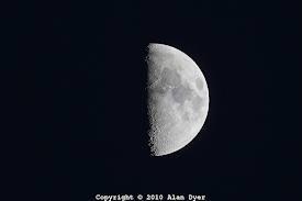 Waxing Crescent - waxing means moon s face is growing (lasts several days) 3.