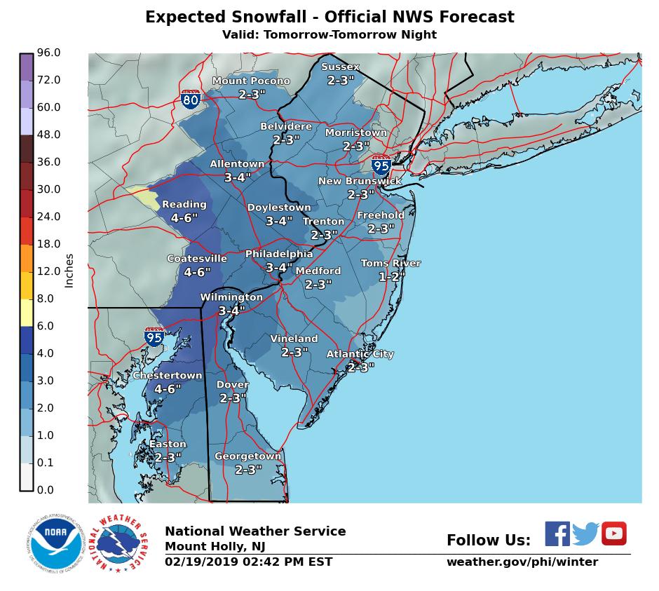 Expected Snowfall Accumulations Uncertainty in Snowfall Forecast: As with other storms this season, considerable uncertainty exists in the snowfall forecast owing to critical timings of transitions