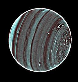 (3) Uranus s active weather Bands of color indicate winds and weather Wind speeds up to 560mph Less