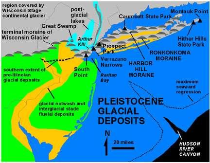 Pleistocene glacial deposits and