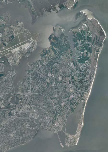 proceed in the future. Along Chesapeake Bay s estuarine shores, winds, waves, tides and currents shape and modify coastlines by eroding, transporting and depositing sediments.