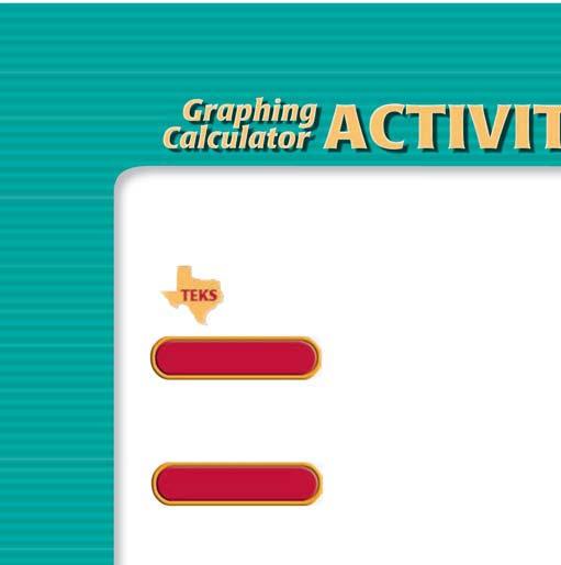 Graphig Calculator ACTIVITY Use after Lesso.. Work with Sequeces TEKS a., a.