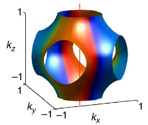 Topological density waves (3D Quantum Hall) [XL, S.