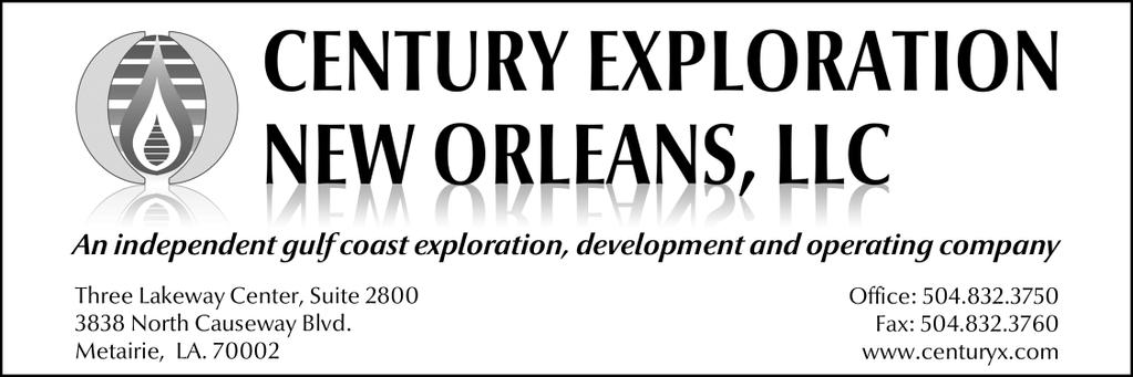 Century Exploration New Orleans intends to drill a third development test on Breton Sound Block 45 in state water bottoms. Their proposed total depth is 17,350 MD/16,500 TVD.
