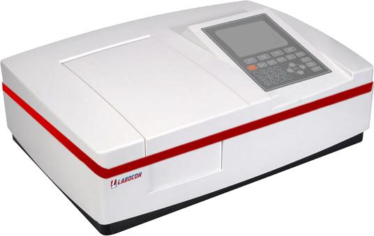 DOUBLE BEAM UV VISIBLE SPECTROPHOTOMETER Additional Features Model LUVSD-201B: Adopts variable bandwidth 0.