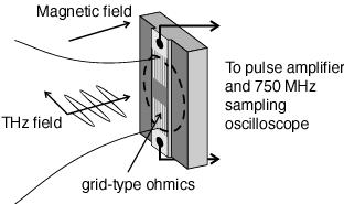 MHz digital oscilloscope Grid-type ohmics