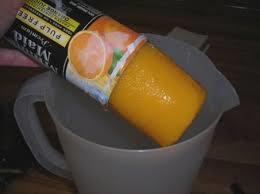 Review You are making orange juice from