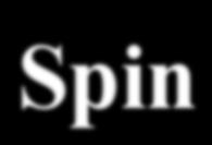 Spin A particle has an intrinsic spin angular momentum Spin ½ particles: Electrons, protons, neutrons and neutrinos all