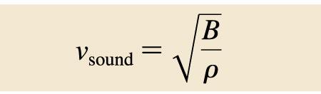Predicting the Speed of Sound Applying Newton s second law along x to the displacement D(x,t) of a small, cylindrical piece of fluid gives a wave equation: By