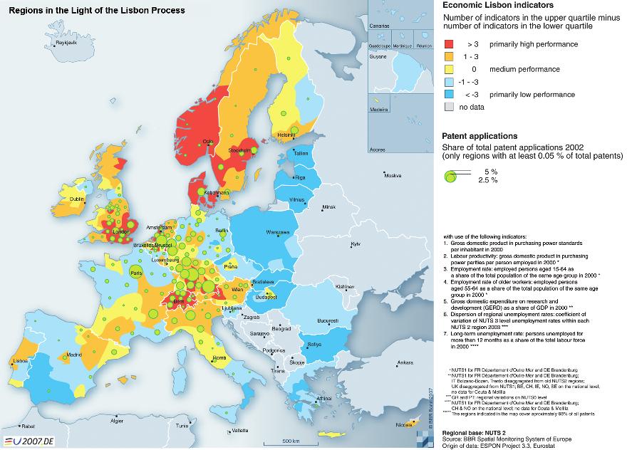 2.2 Territorial Cohesion and European Spatial Territorial Development Cohesion Policy 13 2.2.3 The EU Member States Territorial Agenda of the European Union (2007) In 2004 the new territorial