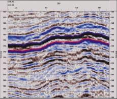 wavelet processed with Well based wavelet Normal procedure while interpreting seismic data is to pick the peak or trough as though it is the lithological boundary and the formation top.