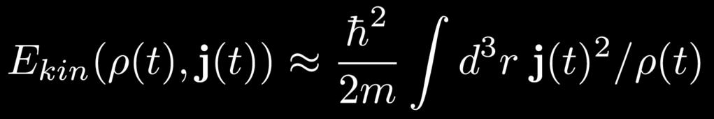 energies V ( R(t ))= E DC (ρ(r, t )) E A E A 1 V coll E DC 2 Subtract binding energies Label it