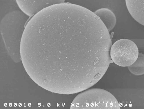 single-cellular spheres Borosilicate glass,