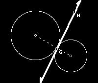 Common Internal Tangents Theorem