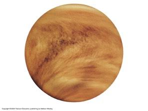 Why is Venus so hot? The greenhouse effect on Venus keeps its surface temperature at 470 C (878 F).