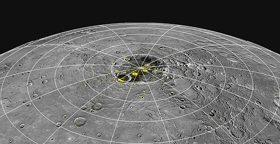 Mercury in permanently shaded craters May have been