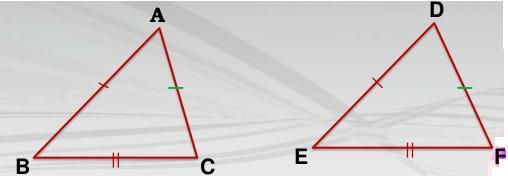 equal and corresponding angles are equal) Rules that help to decide congruency: Two triangles will be congruent if : SSS: (Side- Side Side rule): When all three sides are